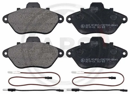 Brake Pad Set, disc brake (36764)