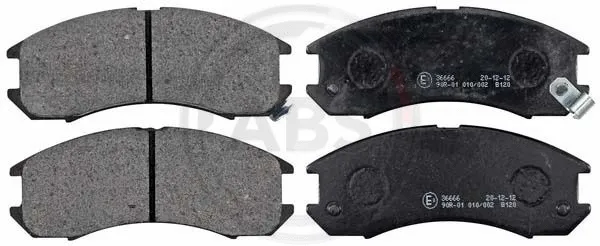 Brake Pad Set, disc brake (36666)