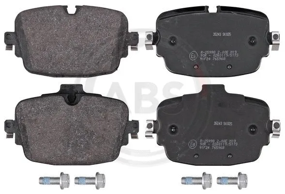 Brake Pad Set, disc brake (35243)