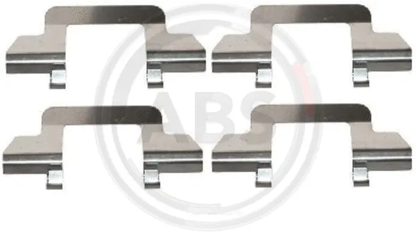 Accessory Kit, disc brake pad (1243Q)