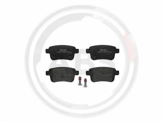 Brake Pad Set, disc brake (P50107)