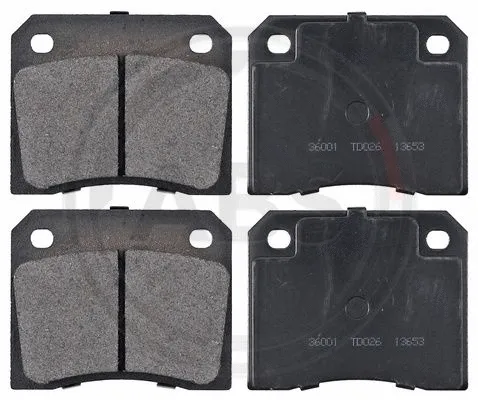 Brake Pad Set, disc brake (36001)