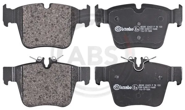 Brake Pad Set, disc brake (P50133)