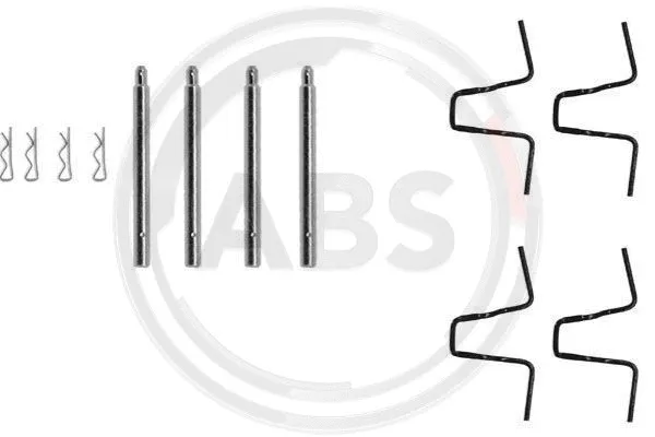 Accessory Kit, disc brake pad (0978Q)