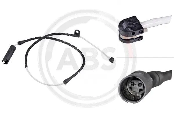 Warning Contact, brake pad wear (39584)