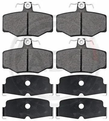 Brake Pad Set, disc brake (36741)
