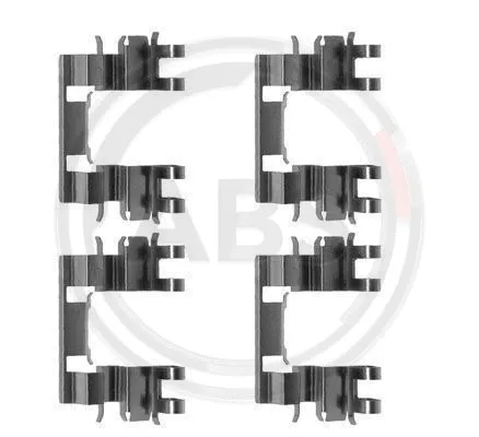 Accessory Kit, disc brake pad (1087Q)
