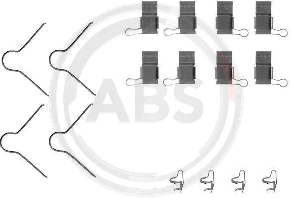 Accessory Kit, disc brake pad (1089Q)