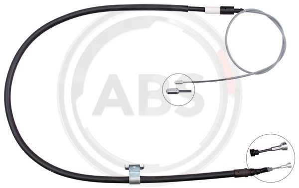Cable Pull, parking brake (K10154)