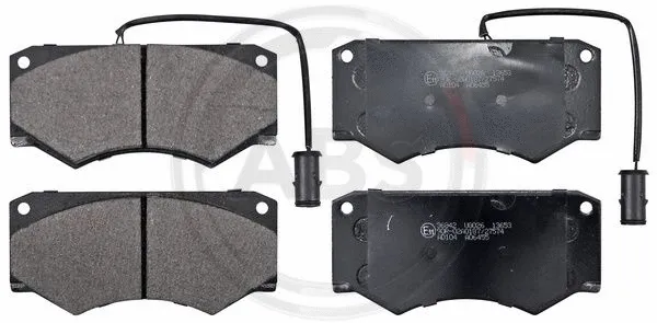 Brake Pad Set, disc brake (36842)