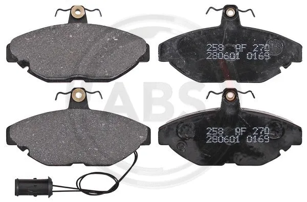 Brake Pad Set, disc brake (36513)