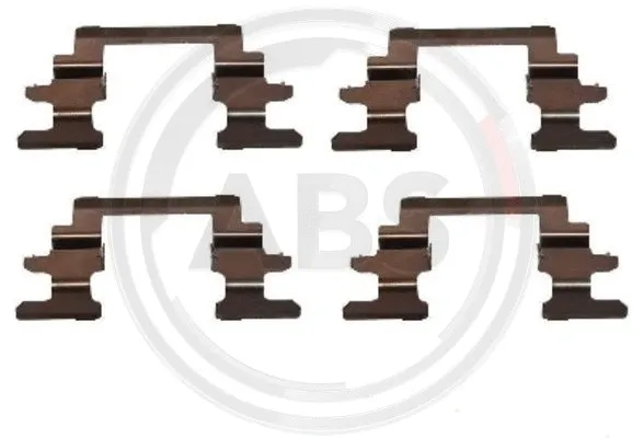 Accessory Kit, disc brake pad (1236Q)