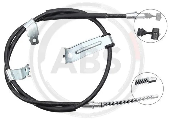 Cable Pull, parking brake (K19009)