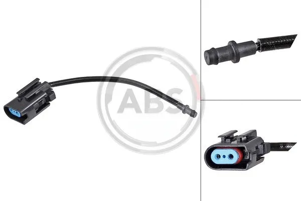 Warning Contact, brake pad wear (39442)