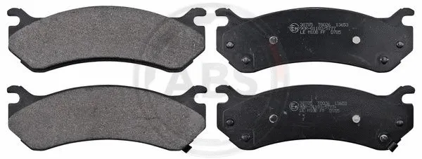 Brake Pad Set, disc brake (38785)