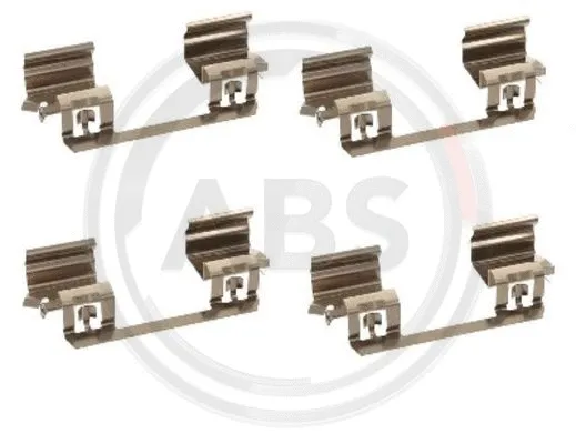 Accessory Kit, disc brake pad (1234Q)
