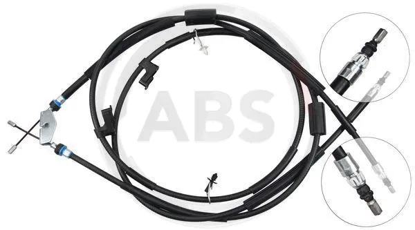 Cable Pull, parking brake (K12825)