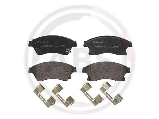 Brake Pad Set, disc brake (P59076)