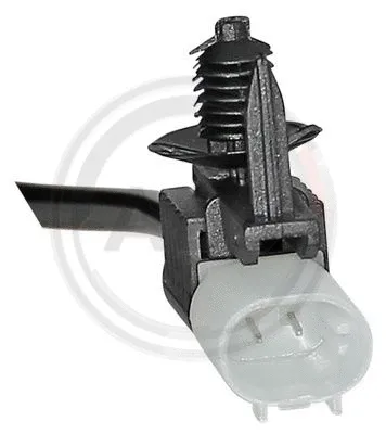 Warning Contact, brake pad wear