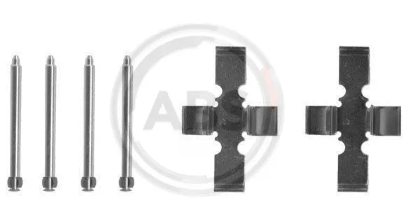 Accessory Kit, disc brake pad (1038Q)