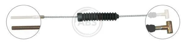 Cable Pull, parking brake (K11411)