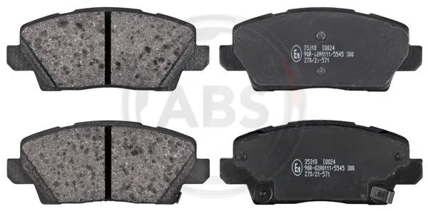 Brake Pad Set, disc brake (35318)