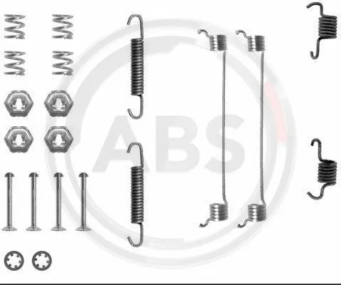 Accessory Kit, brake shoes (0651Q)