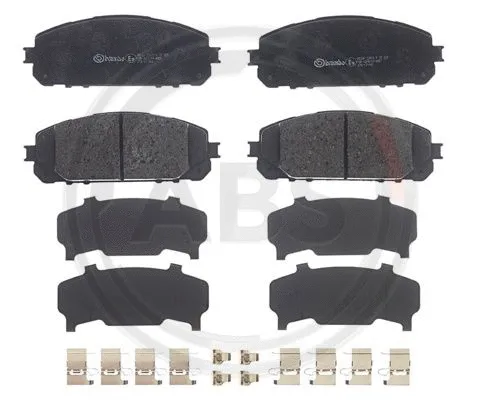 Brake Pad Set, disc brake (P37021)
