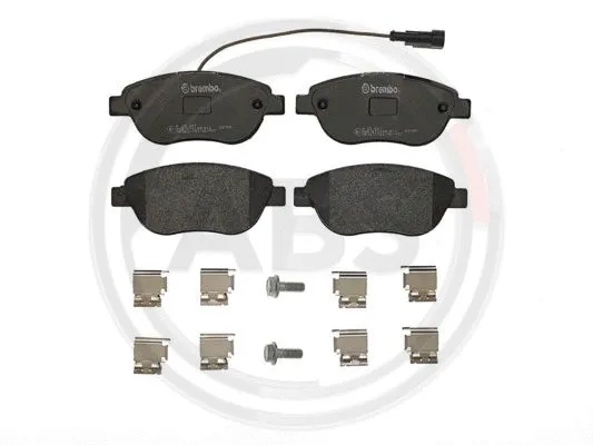 Brake Pad Set, disc brake (P23087)
