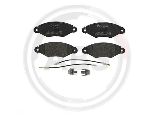 Brake Pad Set, disc brake (P56038)