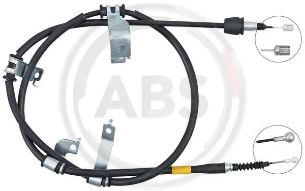 Cable Pull, parking brake (K14074)