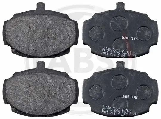 Brake Pad Set, disc brake (36208)
