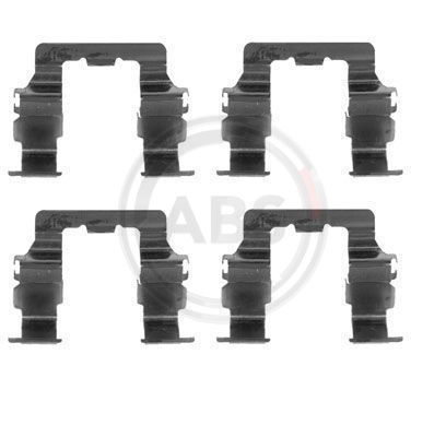 Accessory Kit, disc brake pad (1082Q)