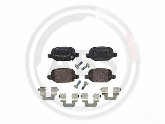 Brake Pad Set, disc brake (P23151)
