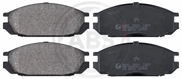 Brake Pad Set, disc brake (36693)