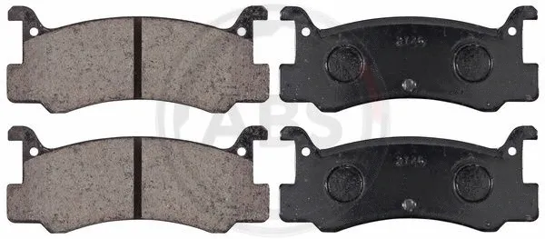 Brake Pad Set, disc brake (36868)