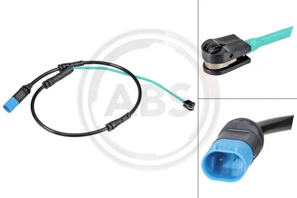 Warning Contact, brake pad wear (39812)