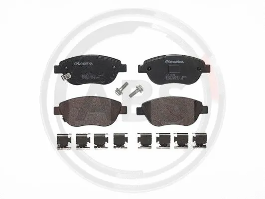 Brake Pad Set, disc brake (P23153)