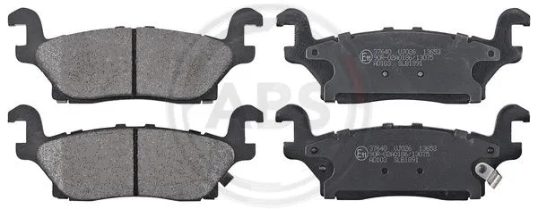 Brake Pad Set, disc brake (37640)