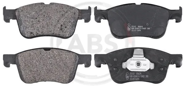 Brake Pad Set, disc brake (35312)