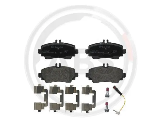 Brake Pad Set, disc brake (P50047)
