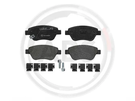 Brake Pad Set, disc brake (P59051)