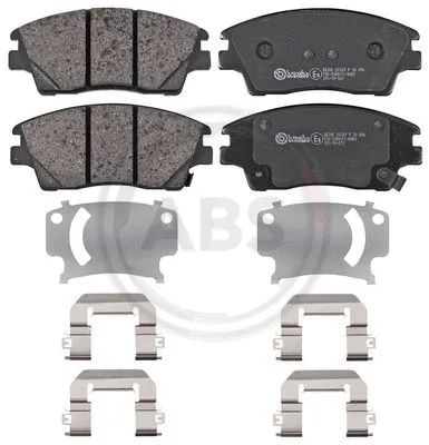 Brake Pad Set, disc brake (P30096)
