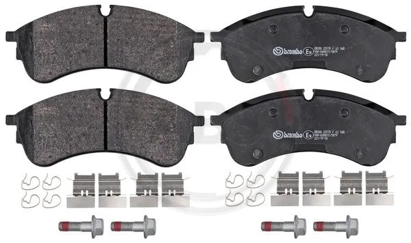 Brake Pad Set, disc brake (P85168)