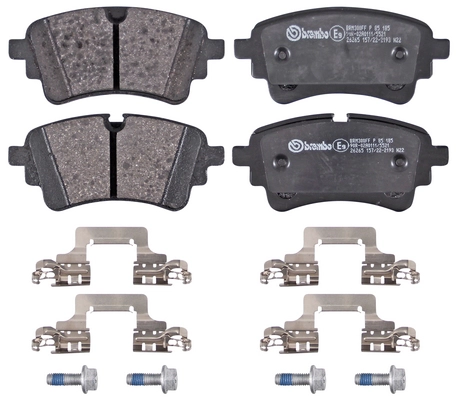 Brake Pad Set, disc brake (P85185)