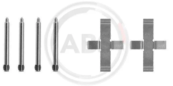 Accessory Kit, disc brake pad (1076Q)