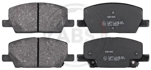 Brake Pad Set, disc brake (35288)
