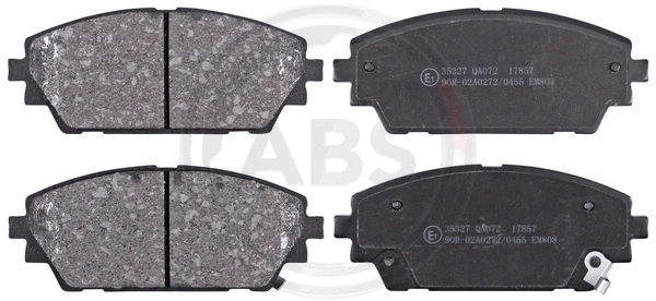 Brake Pad Set, disc brake (35327)