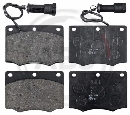 Brake Pad Set, disc brake (36506)