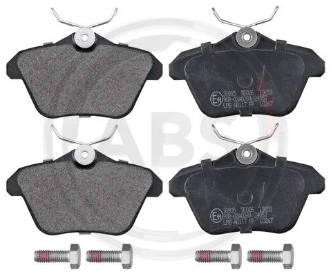 Brake Pad Set, disc brake (36935)